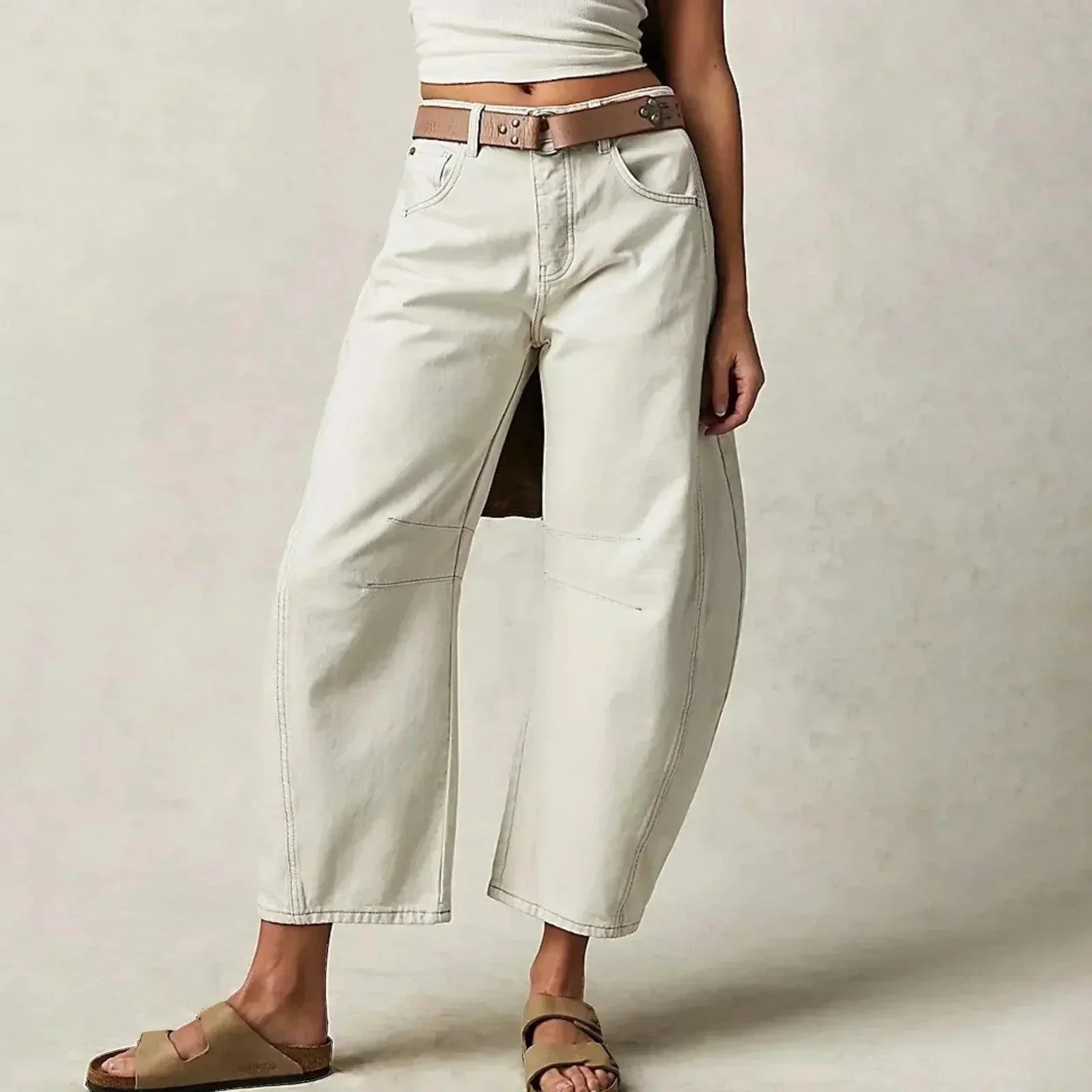 Women’s Wide-Leg High-Waisted Jeans