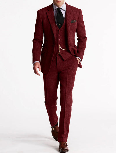 Timeless Elegant 3-Piece Men's Suit